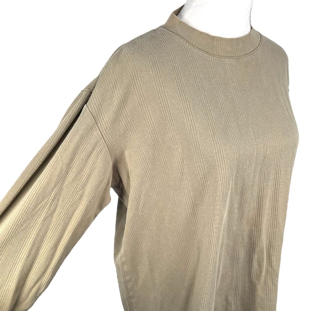 Northern Reflections Ribbed Top Olive Large - Picture 7 of 9